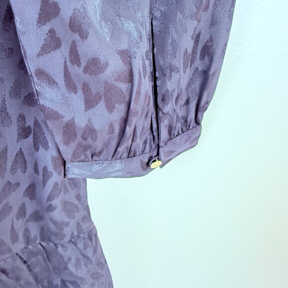 NWT LOFT Textured Jacquard Tiered Mini Dress | M - Picture 6 of 9